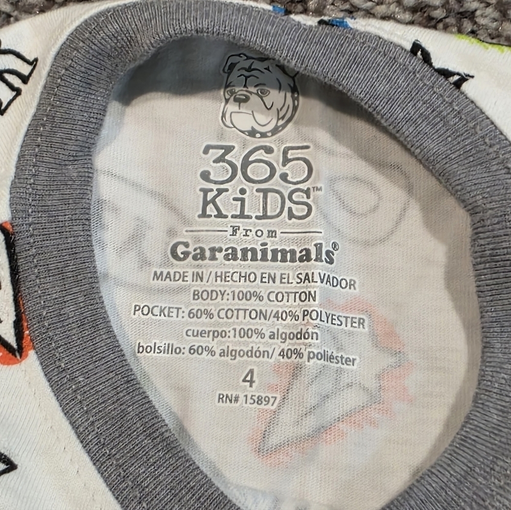 Granimals Emoji Long Sleeve T Size 4 Boys - Picture 3 of 4